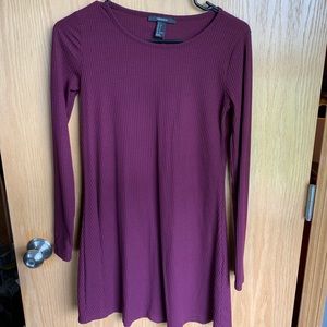 Forever 21 Ribbed long-sleeve dress